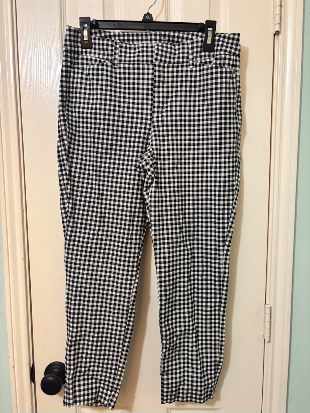 Black & White Gingham Pants